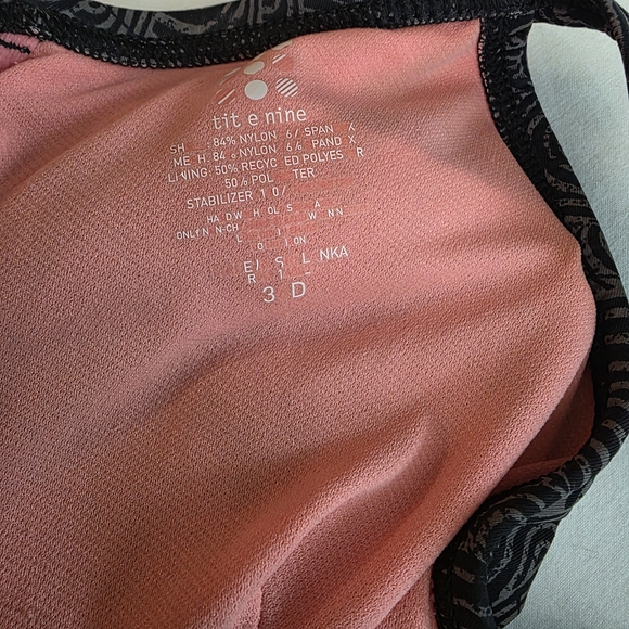 Title Nine Bodacious Takini Swim Top 36D Gray Vacation Cruise Beach Resortwear - Picture 5 of 9